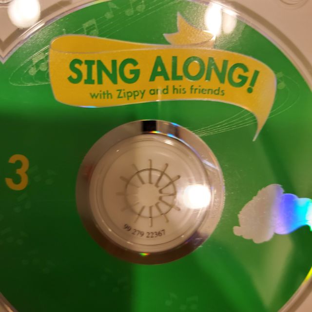 (特價中!!)寰宇 sing along cd 三片 正版 迪士尼 DWE zippy