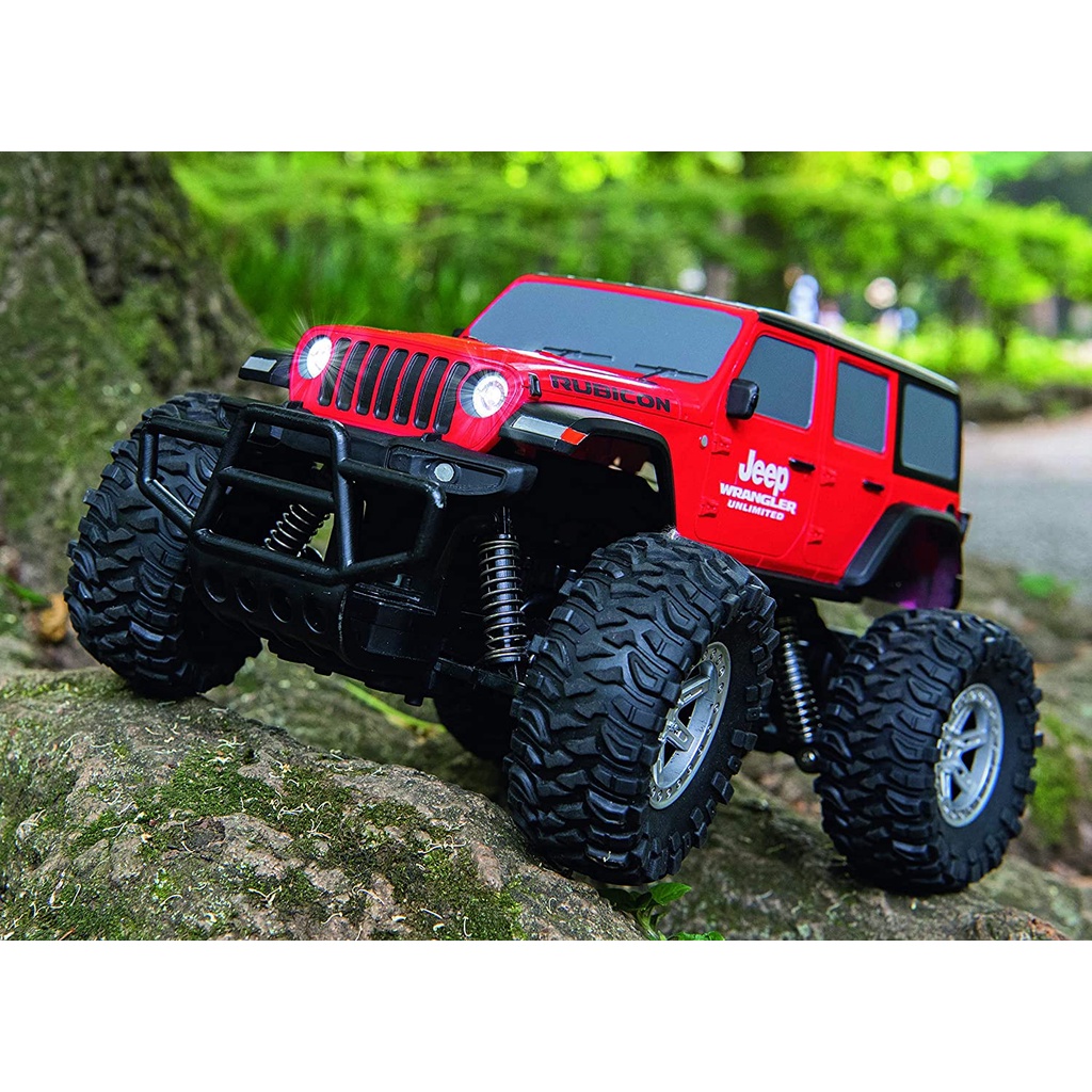 🔜山手線 🚀快速出貨【日本購入】正版 Jeep 1/18 越野遙控車 藍哥 吉普車 大腳 電動 遙控車