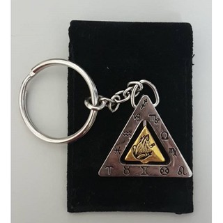 &蘋果之家&Cordan Leather金三角青蛙鑰匙圈(青蛙可360度旋轉喔!)