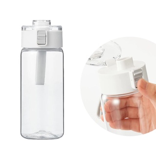 現貨- 日本無印良品 按壓式水瓶 冷水壺 550ml 水瓶 隨身水壺 透明水壺 MUJI