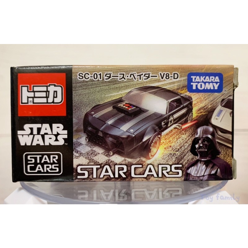 Tomica Star Wars SC-01 V8-D 黑武士 美式肌肉車