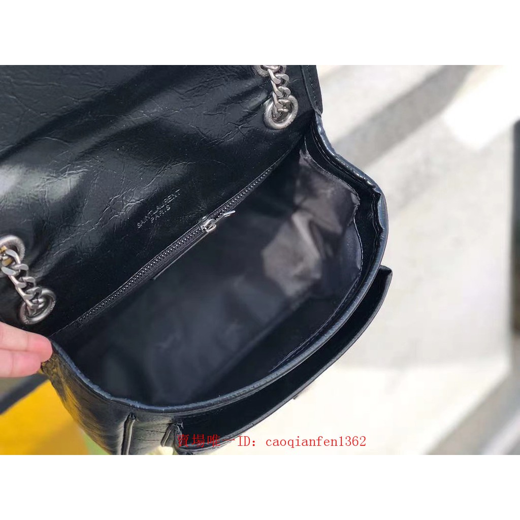 Saint Laurnet聖羅蘭女包ysl鏈條包niki翻蓋郵差包肩背包ysl包包郵差包大容量 蝦皮購物