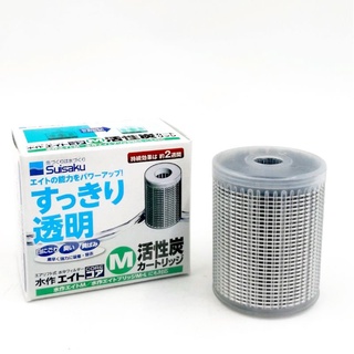 【彩虹騎士】日本水作內建氣動式過濾器M號替換活性碳， 水作，活性碳