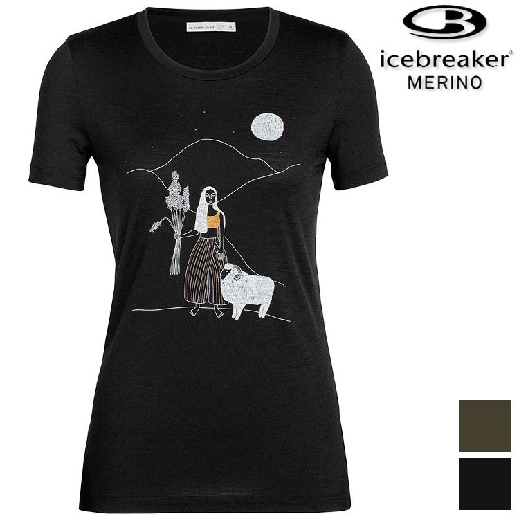 Icebreaker Tech Lite II AD150 女款 美麗諾羊毛排汗衣/圓領短袖-牧羊女孩 0A56DP特價