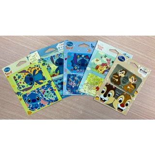 現貨📢正版📢迪士尼 票卡貼紙 兩入組 悠遊卡貼 一卡通貼 會員卡貼 維尼 奇奇蒂蒂 史迪奇