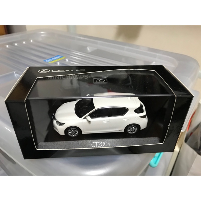 Lexus CT200h 白色 1/43模型車