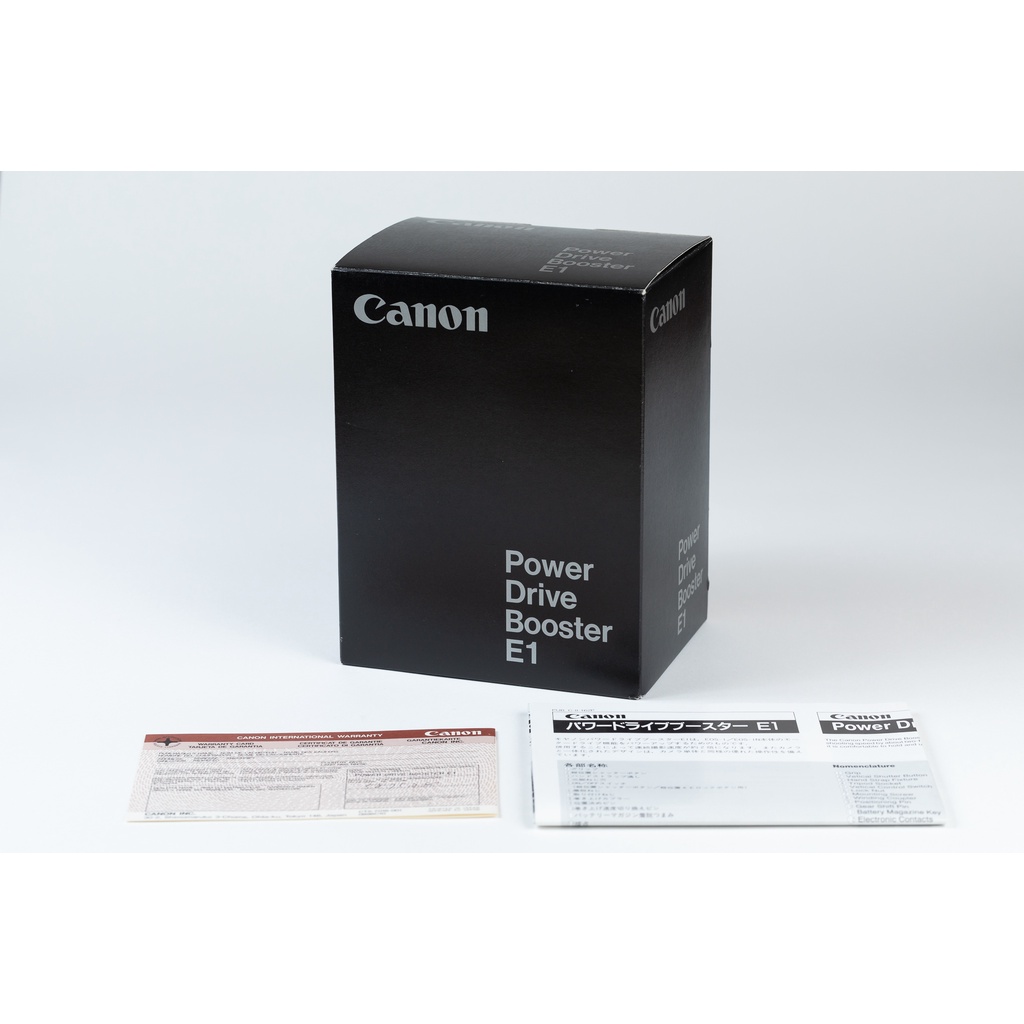 Canon E1 ( EOS-1、1N 專用馬達 ) 外盒