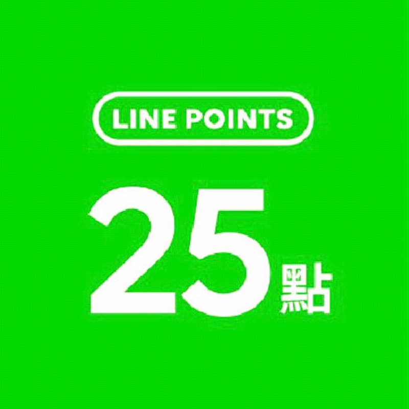 Line Points Mycard 25點貼圖代幣現貨4張虧本甩賣 蝦皮購物