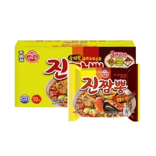 ［COSTCO 好市多 代購］OTTOGI 不倒翁金螃蟹海鮮風味拉麵 130公克X10入 #210472