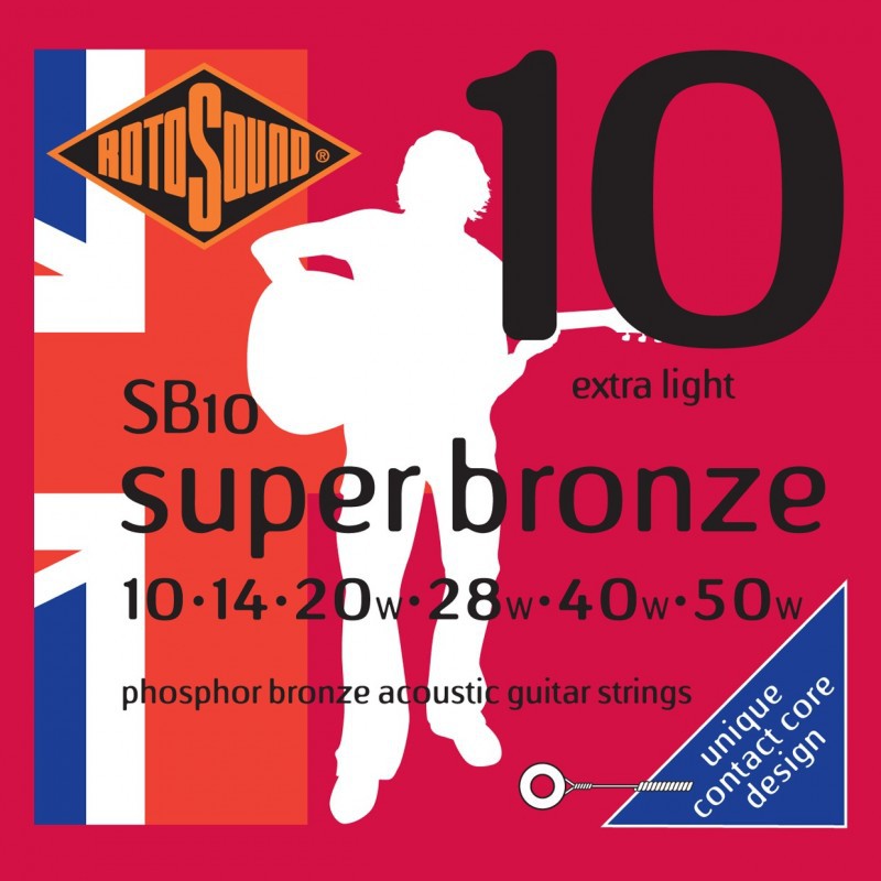 英國ROTOSOUND SB10 (10-50) 鋼琴磷青銅 木吉他弦 旋弦公司貨【小叮噹的店】