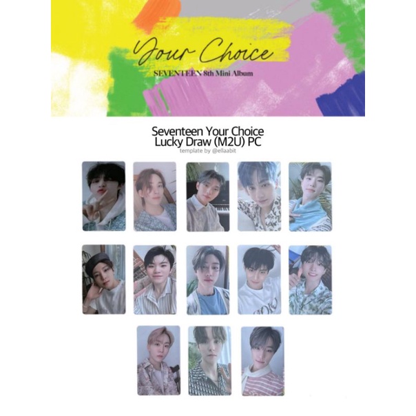 パーティを彩るご馳走や SEVENTEEN エスクプス your choice ラキドロ