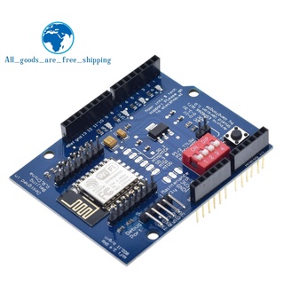 Esp8266 ESP-12E UART WIFI 無線屏蔽開發板適用於 Arduino UNO R3 電路板模塊 ON