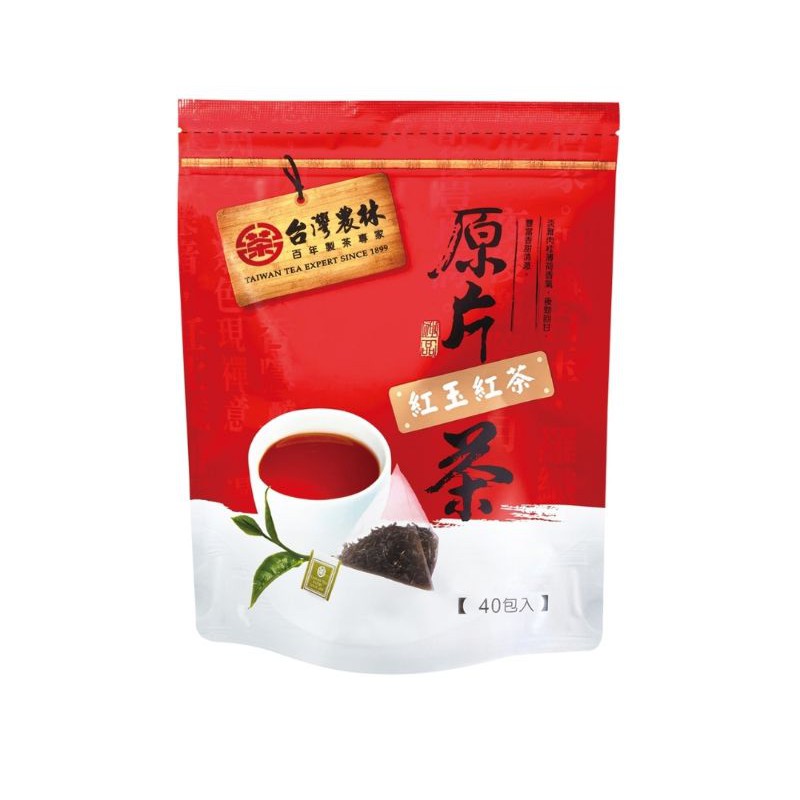 台灣農林 原片紅玉紅茶 40包入