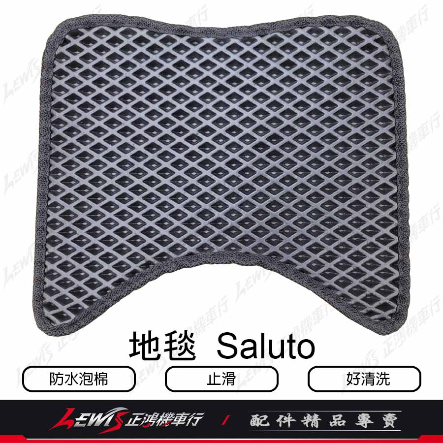 地毯 Saluto 125 CO-IN NEX GSR ALPHA MAX 蜂巢 腳踏墊 泡棉 止滑地墊 正鴻