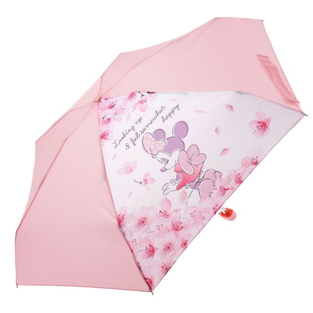 特價 現貨 日本帶回 迪士尼商店 2019 櫻花米妮 雨傘 摺疊傘