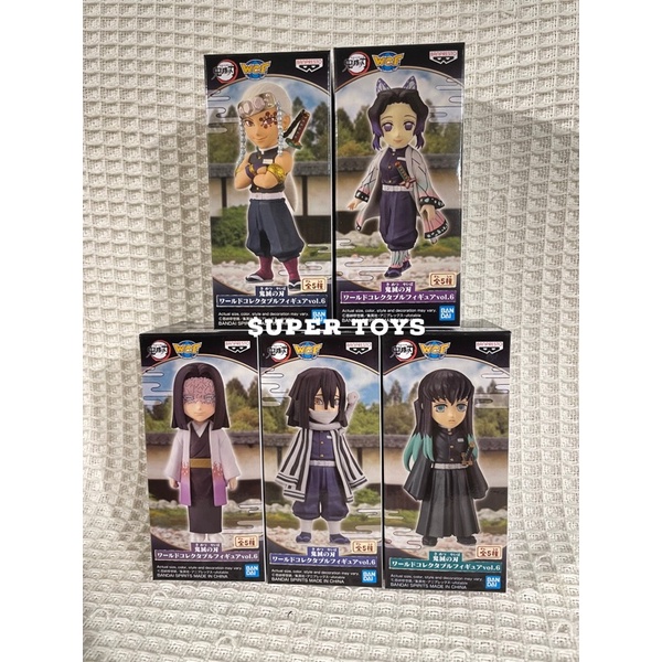 《$uper Toys》全新現貨 海外限定 鬼滅之刃 WCF VOL.6 第六彈 公仔 景品 模型 音柱 蟲柱 宇髓天元