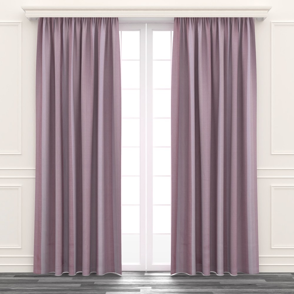 日式漸變遮光窗簾 寬200x高165cm 粉色