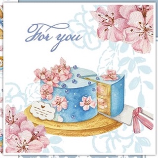 【剪剪分裝】封口貼 BelongtoYou -櫻花下午茶- 蛋糕 FOR YOU 麵包 食物 甜點 紙膠帶