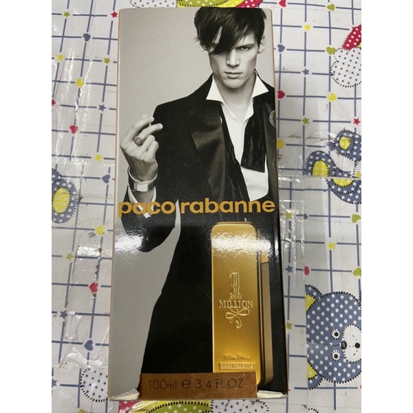 [月光寶盒］paco rabanne million 男士香水 100ml 全新品