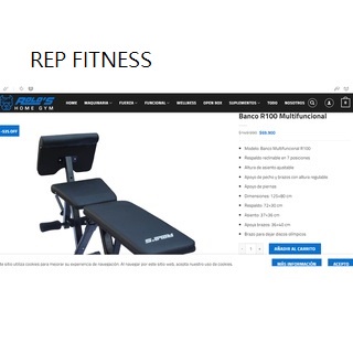 REP FITNESS ROLO加拿大品牌摺疊健身椅子原裝包裝啞鈴凳槓片啞鈴健身器材