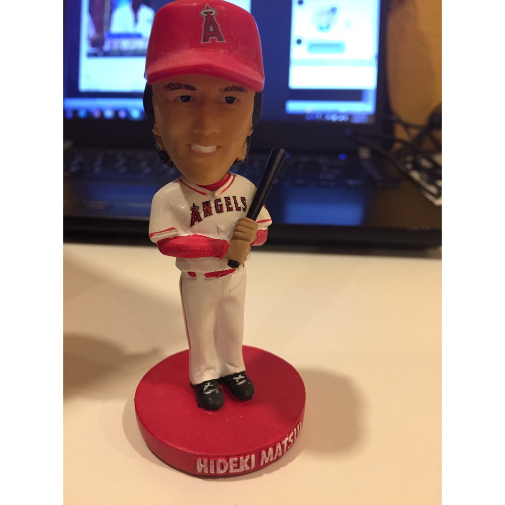 記得小舖 Mlb 洛杉磯天使松井秀喜10年紀念公仔值得收藏台灣現貨 蝦皮購物