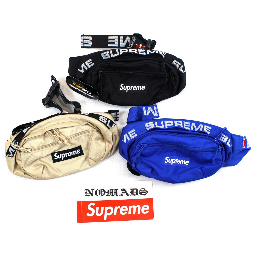 supreme 18ss 44th waist bag