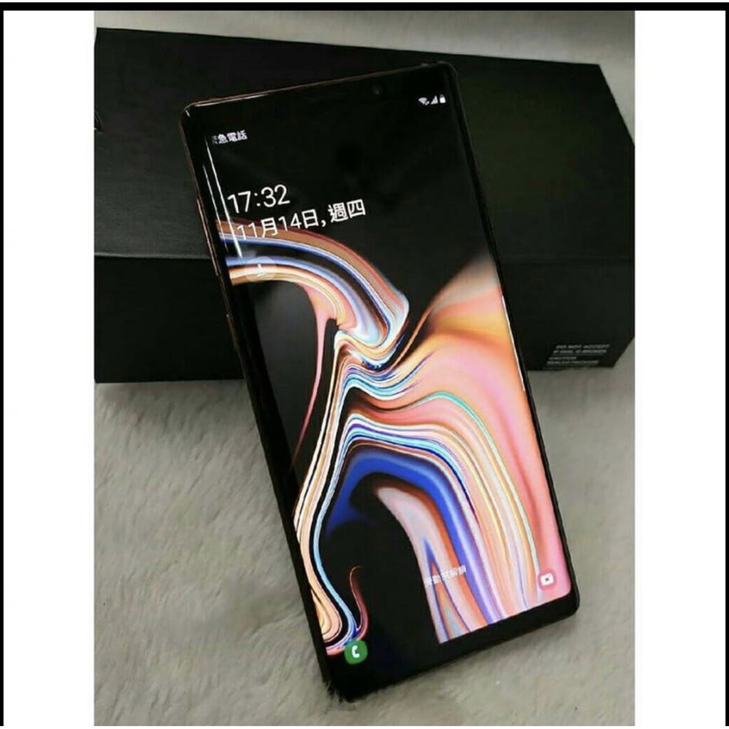摩曼星創通訊 三星galaxy Note 9 雙鏡頭6 4吋橘色二手9成新配件中古機無卡分期搭配門號 蝦皮購物