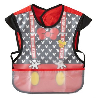 日本㊣版迪士尼Mickey 米奇造型防水接漏圍兜/幼童圍兜 出清優惠價