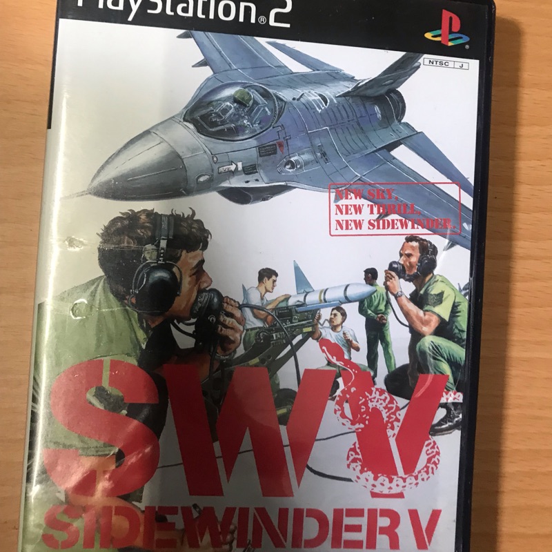 2手  PS2    空戰雄鷹V SWV Sidewinder V  原版遊戲片  日文版