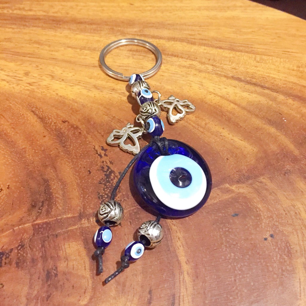 [現貨] 土耳其藍眼睛吊飾 -- 鑰匙圈 包包掛飾