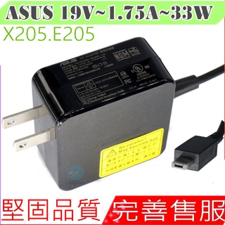 Asus 19V 1.75A 33W 充電器適用 華碩 X205 X205T AD890526 ADP-33AW AD
