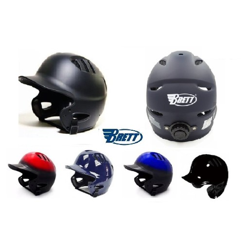 打擊頭盔 BRETT 調整式打擊頭盔 調節式 尺寸可調 棒球 壘球 棒球頭盔 壘球頭盔 雙耳頭盔 可調式 雙耳頭盔