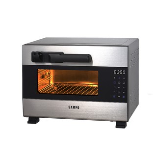 刷卡分期免運【SAMPO聲寶】KZ-BA28P 壓力烤箱 28L 壓力電烤箱