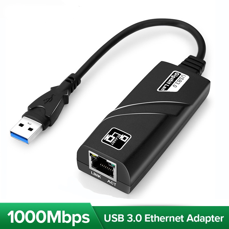 免驅RTL8153 1000Mbps Type-c USB 3.1轉RJ45千兆網卡 USB百兆網卡