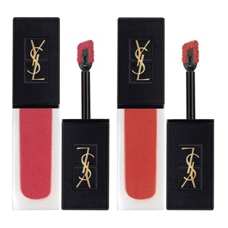 YSL 聖羅蘭~時尚印記雪絨唇釉6ml(色號:#213.#214)兩款任選【天使愛美麗】