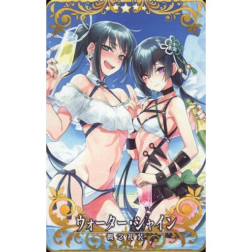 好動漫 Fgo 概念禮裝望月千代女fate Grand Order Ac 機台卡收集卡收藏卡 蝦皮購物