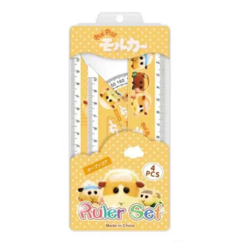 天竺鼠車車三角板量角器台灣現貨 蝦皮購物