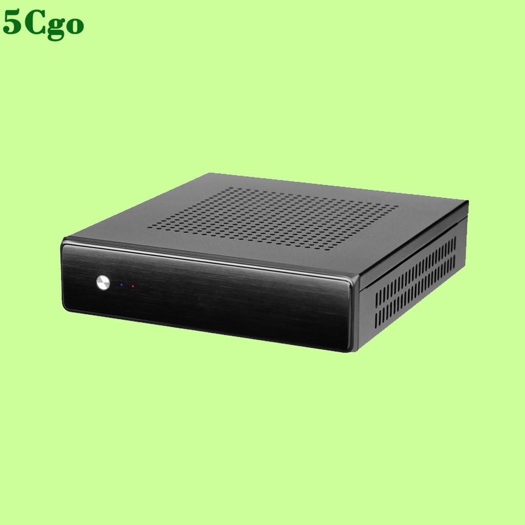 5Cgo【含稅】立人E-T4/T3升級版迷你Thin-ITX立式HTPC空機殼支持VESA機箱547097877735