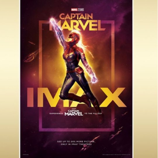 驚奇隊長 2019 Captain Marvel IMAX 海報