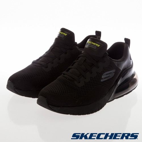 SKECHERS SKECH-AIR STRATUS 男鞋 休閒 健走 避震 氣墊 黑【運動世界】232056BBK