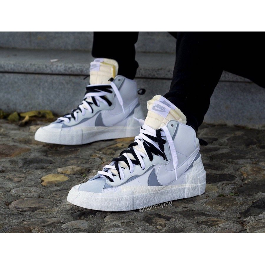 nike x sacai blazer mid black