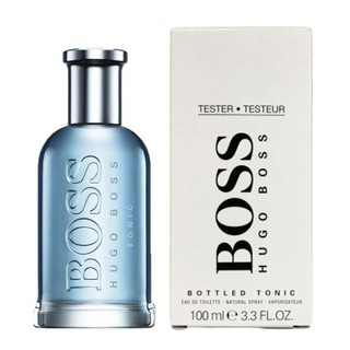 BOSS HUGO Bottled Tonic 勁藍自信男性淡香水100ml Tester(環保盒有蓋版)【UR8D】