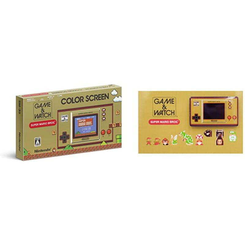 日版amazon Co Jp限定任天堂出品game Watch 掌機超級瑪莉兄弟超級瑪利歐兄弟fc 蝦皮購物