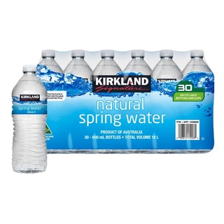 【小如的店】好市多線上代購~Kirkland 科克蘭 飲用水/礦泉水/瓶裝水(600毫升X30瓶) 1498686