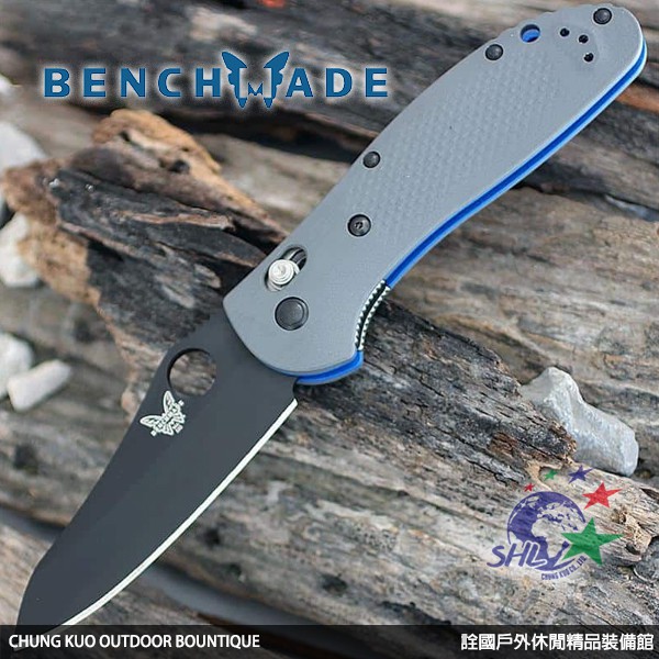 詮國-Benchmade 支配者Griptilian灰柄黑刃折刀 / 平、齒 / 550BK-1、550SBK-1