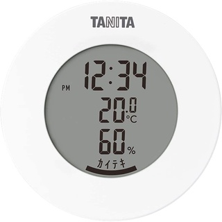 [現貨]日本原裝 TANITA 數位式 溫度 濕度感應計 時間顯示 TT-585