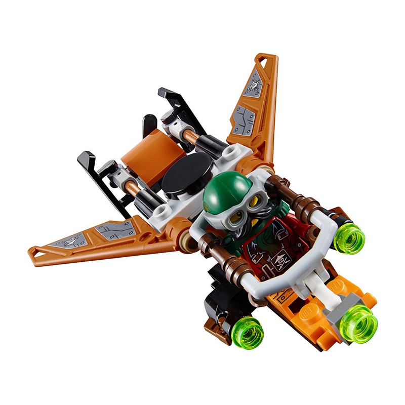【全新未組】LEGO 樂高 70605 旋風忍者 火槍手 海盜 飛機 飛機師 含武器 不含貼紙