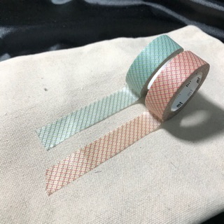 【紙膠帶分裝】日本 MT 破線 紅 綠 紙膠帶 一單100cm