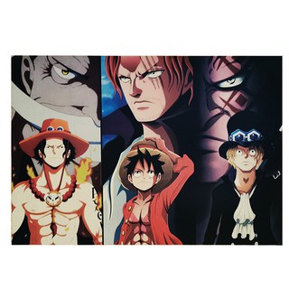 [現貨]海賊王人物 ONE PIECE 航海王 懷舊海報健身房 酒吧 臥室 宿舍 客廳牆畫 裝飾畫 復古牛皮紙 咖啡廳