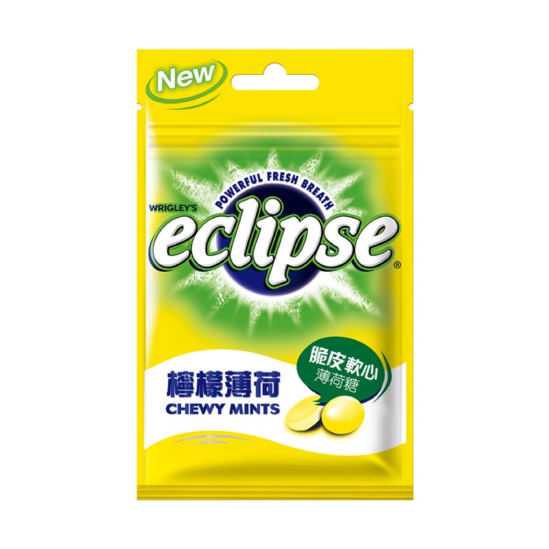 Eclipse易口舒 脆皮軟心糖-檸檬口味(34g)